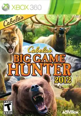 Cabelas Big Game Hunter 2012 (USA) box cover front